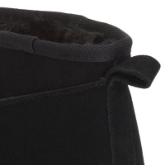 NEW CUSHIONAIRE Suede Hip Mini Booties black for women 362tn - Picture 5 of 5